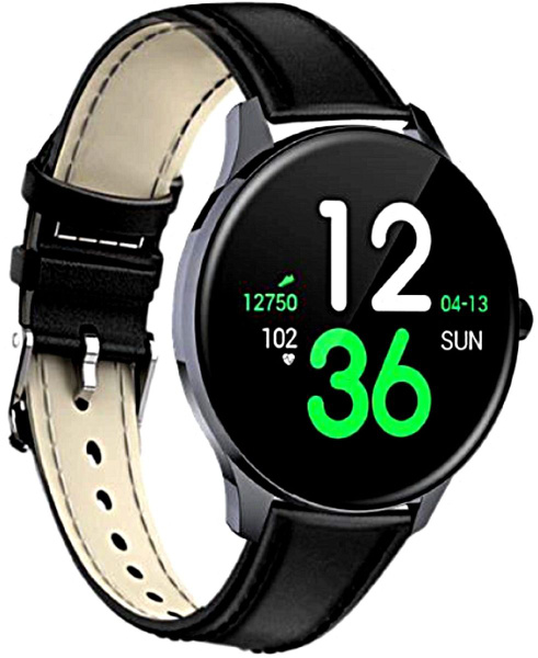 Купить смарт-часы DEXP Смарт-часы/умные/SmartWatch/круглые/чёрные ...