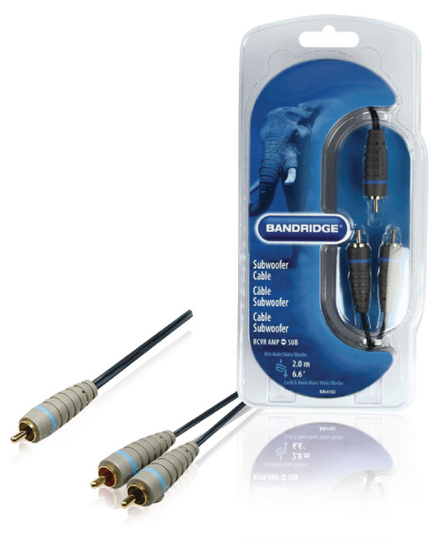 Кабель Bandridge subwoofer cable BAL4102 купить c доставкой на OZON по ...