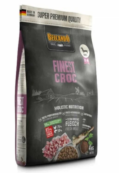 Belcando Finest-Croc 4 кг., Сухой корм Белькандо для сверх ...