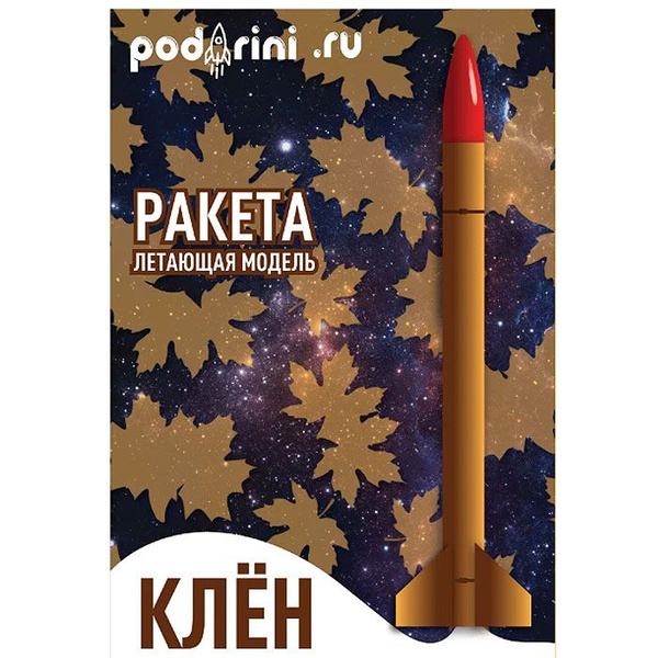 Многоразовая летающая модель ракеты "Клен" - купить с доставкой по ...