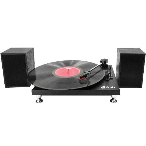 Виниловый проигрыватель Ritmix LP-240 Black Wood .чёрное дерево по ...