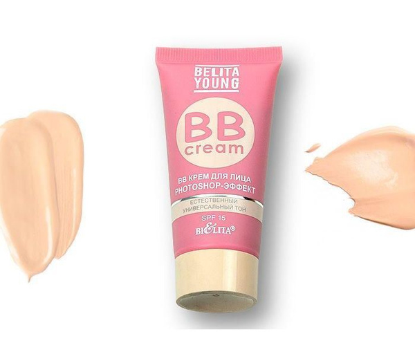 Белита YOUNG BB Крем для лица Young PHOTOSHOP-ЭФФЕКТ SPF15 30 мл ...