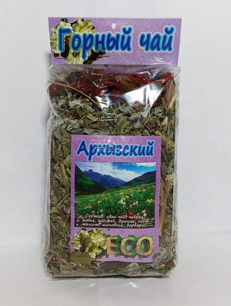 Горный чай "Архызский" ECO / Травяной сбор / 100 грамм купить на OZON ...