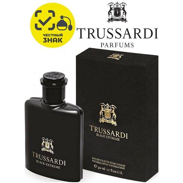 Trussardi Black Extreme_Black Extreme Туалетная вода 50 мл (1436285802)