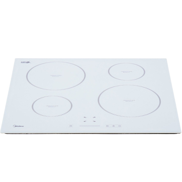 Встраиваемая индукционная варочная панель Midea MIH64721FW, белая ...