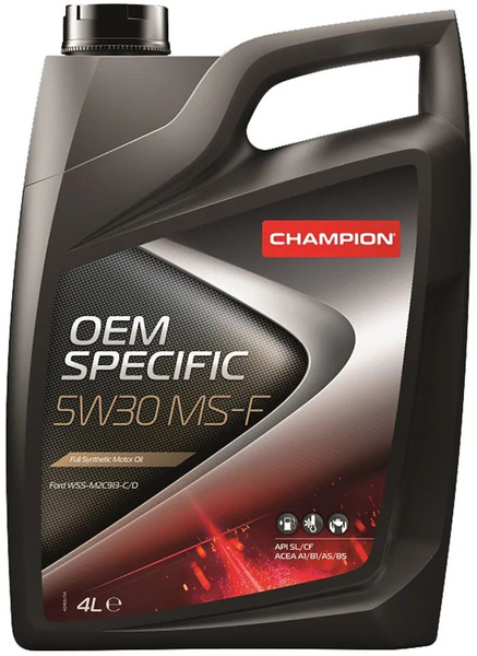 Масло моторное CHAMPION OEM SPECIFIC 5W-30 Синтетическое - купить в ...