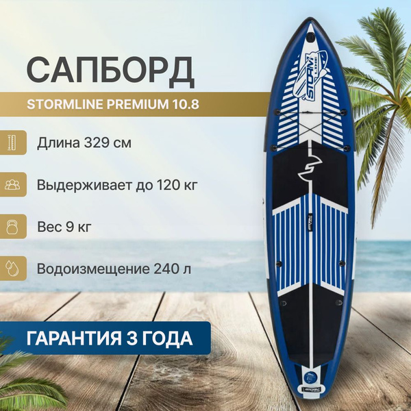 Stormline SUP-доска, 84 см - купить с доставкой по выгодным ценам в ...