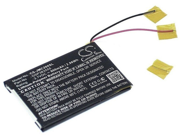 Аккумулятор для акустики JBL Clip 2, GSP383555, CS-JMC200SL, 3.7V ...