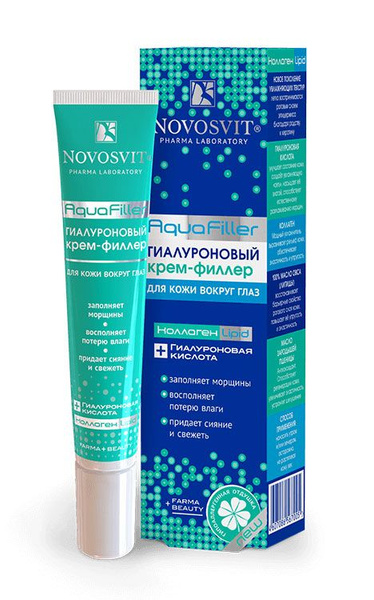 Novosvit Новосвит Гиалуроновый крем-филлер "AquaFiller" для кожи вокруг ...