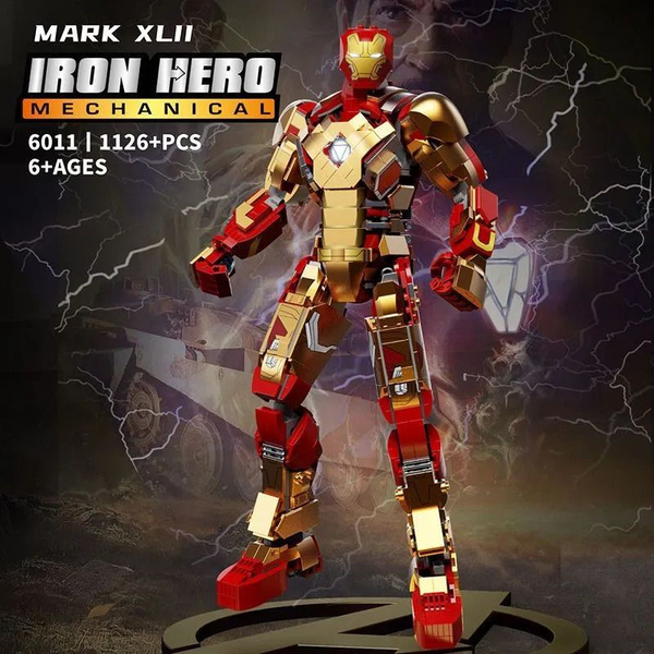 Конструктор Iron Hero Супер Герои "Костюм Железного Человека Iron Man ...