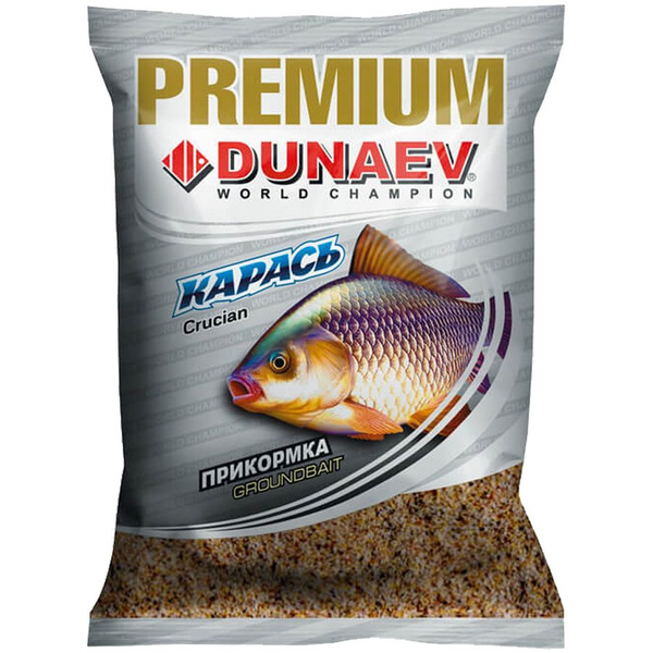 Прикормка натуральная рыболовная Dunaev PREMIUM Карась 1 кг ...