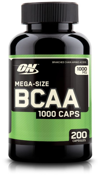 Optimum Nutrition аминокислоты BCAA 1000, 200 капсул - купить с ...