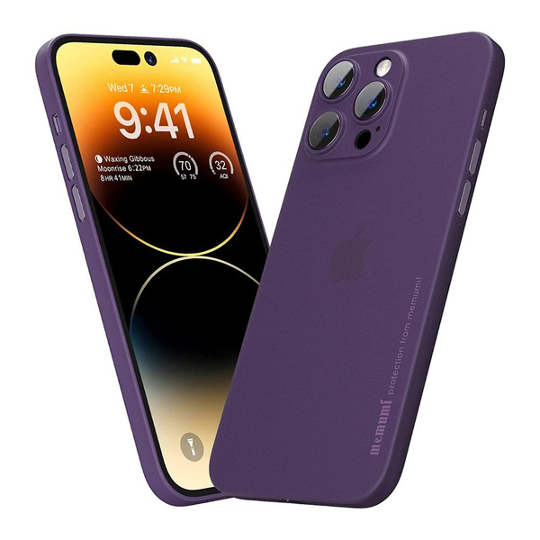 Чехол Memumi Ultra Slim 0.3 для iPhone 14 Pro фиолетовый - купить с ...