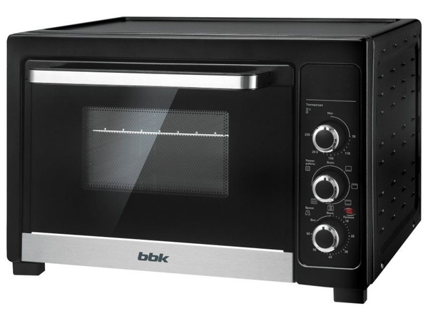 Мини-печь BBK, черный, 38 л купить по низкой цене с доставкой в ...