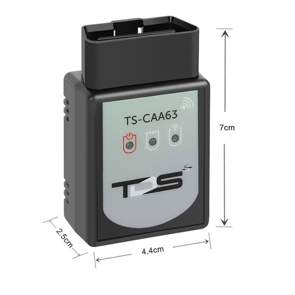 Автосканер TDS TS-CAA63 сканер OBD (OBD2, V1.5,Wi-Fi) - купить по ...