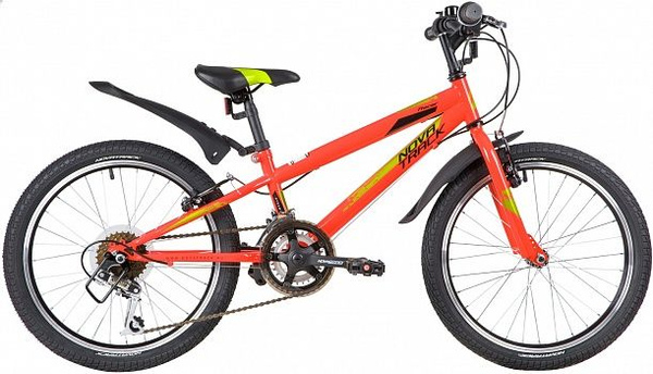 Детский велосипед NOVATRACK 20" RACER 12.V, красный, сталь, 12 скор ...