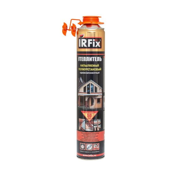 Профессиональная монтажная пена IRFix Утеплитель Напыляемый полиур ...