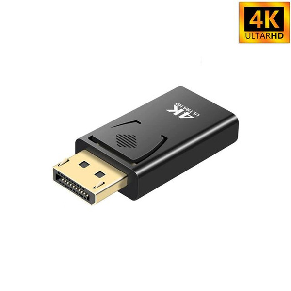 Переходник Display port - HDMI 4K - купить с доставкой по выгодным ...