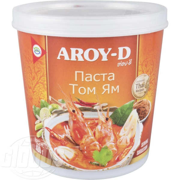 Паста Том Ям Aroy-D кисло-сладкая, 400 г - купить с доставкой по ...