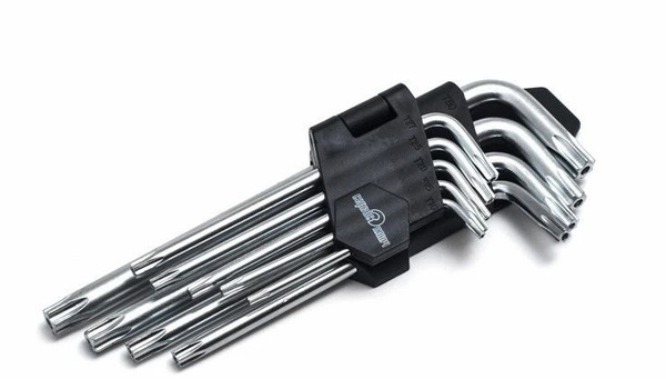 Набор ключей TORX ( 9 предметов) "Сервис Ключ" (PROFFI, с отверстием ...