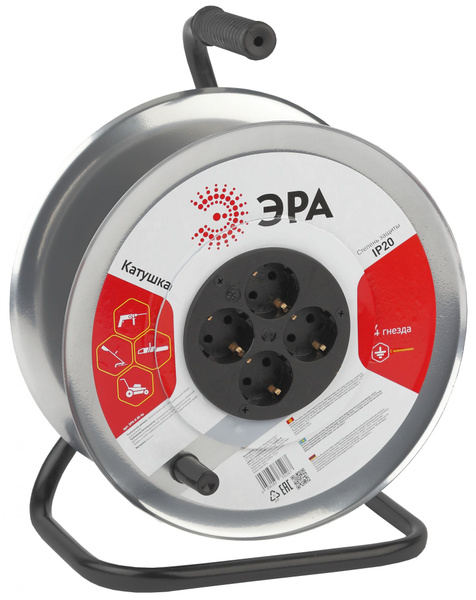 Катушка для удлинителя ЭРА 4гн б/з K-M-4 - купить по низким ценам в ...