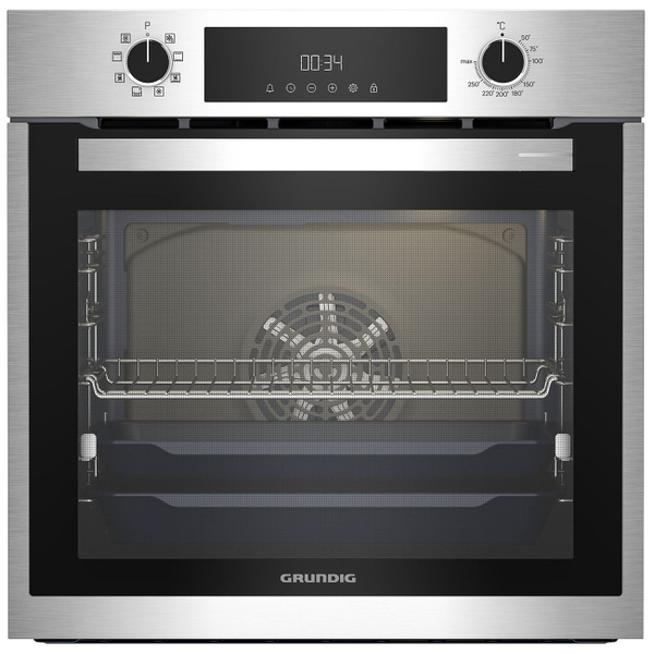 Grundig духовой шкаф GEBM11300XC, 56 см - купить с доставкой по ...