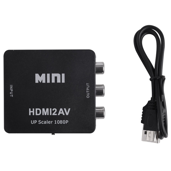 Кабель MINI HDMI в 3RCA CVBS Композитный Видео AV Конвертер Адаптер ...