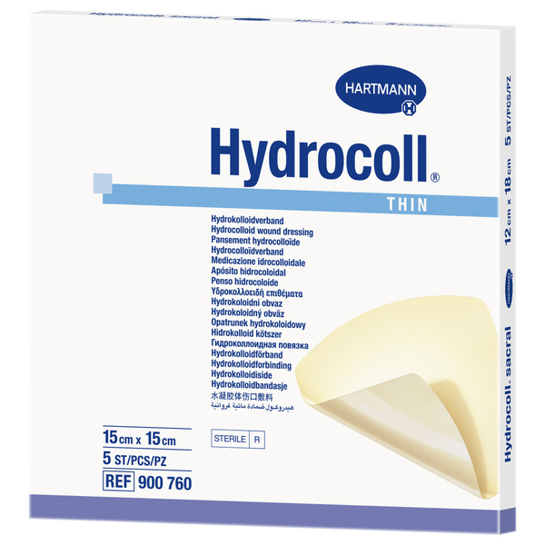 HYDROCOLL thin / ГИДРОКОЛЛ тин - Стерильная самоклеящаяся абсорбирующая ...