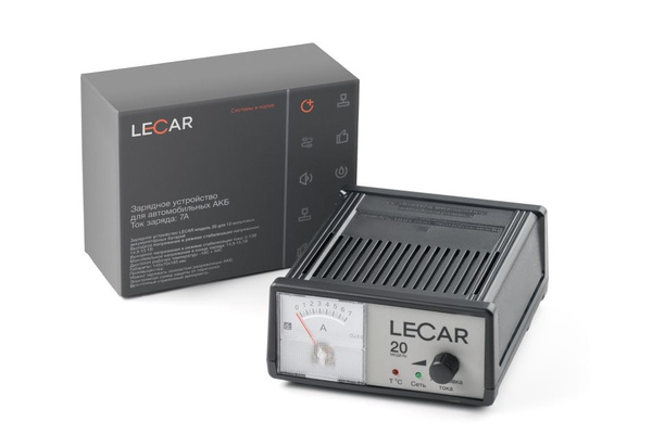 Зарядное устройство АКБ LECAR 0-20А 12В