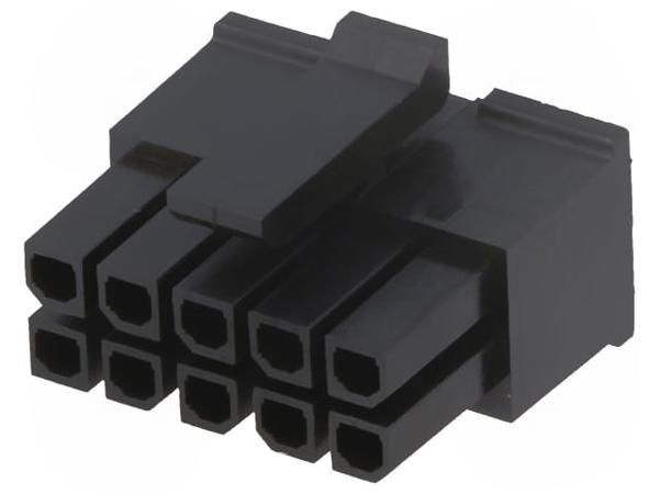 Разъем MOLEX 43025-1000 вилка провод-плата "мама" Micro-Fit 3.0 шаг 3 ...