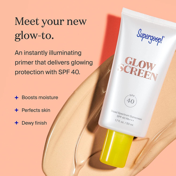Supergoop! Санскрин для лица Glowscreen SPF 40, 50 мл - купить с ...