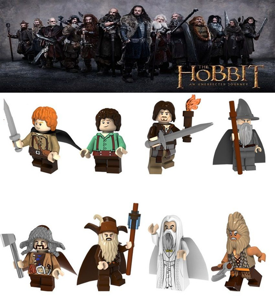 Лего фигурки Властелин Колец 8шт. / минифигурки Хоббиты / lotr - купить ...