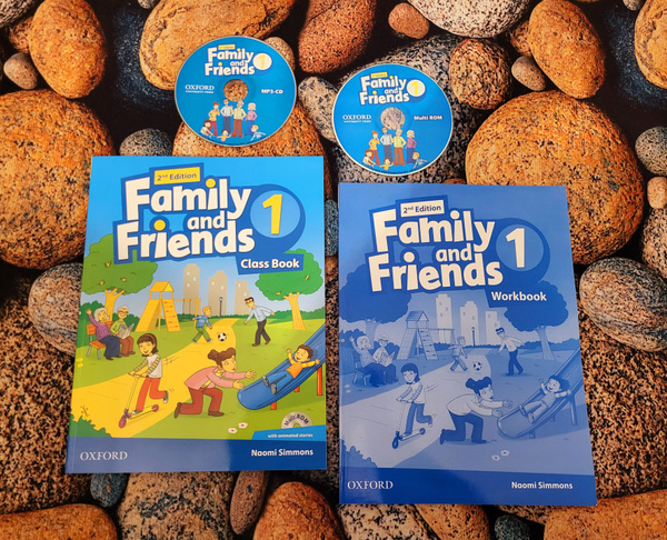 Family and Friends 1, Class Book Work Book - Рабочая Тетрадь MP3 Multi ...