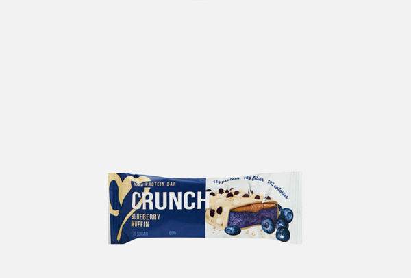 Четырёхслойный протеиновый батончик crunch bar черничный маффин ...