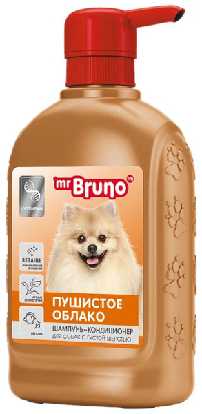 Шампунь-кондиционер для собак Мистер Бруно (Mr. Bruno) №5 "Пушистое ...