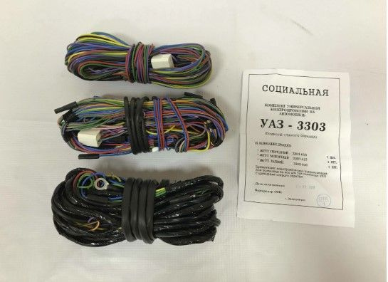 Проводка уаз 3303 старого образца схема