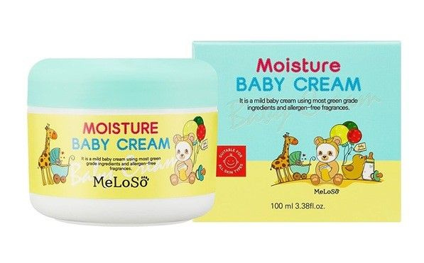 MeLoSo Moisture Baby Cream, Детский гипоаллергенный крем интенсивно ...