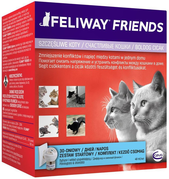 CEVA Feliway Friends феромон для коррекции поведения кошек, флакон ...