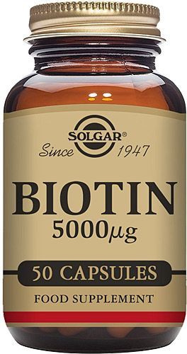 Солгар Биотин 5000 мкг 50 капсул Solgar Biotin 5000 mcg 50 Kapsl ...