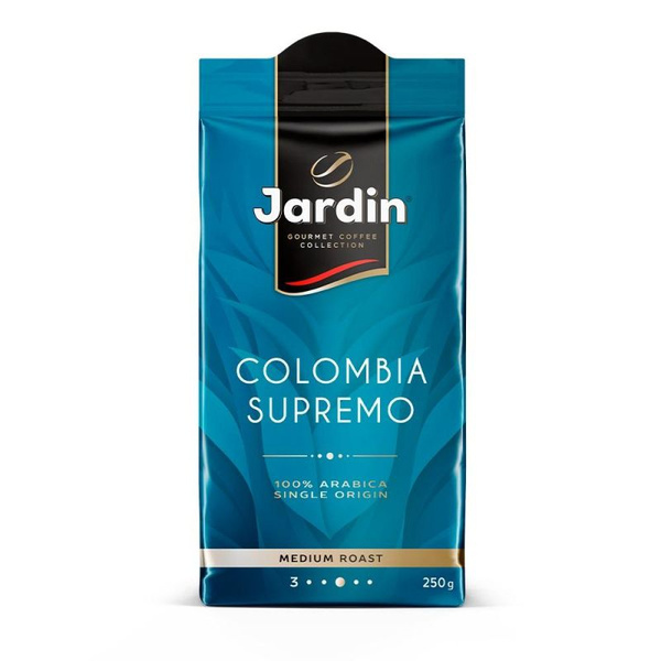Jardin Кофе молотый Columbia Supremo, 250 г - купить с доставкой по ...