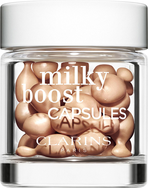 Тональный флюид для лица Clarins Milky Boost Capsules 03.5, в капсулах ...