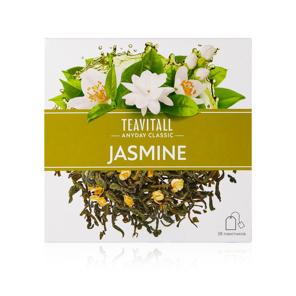 Чай зеленый TEAVITALL ANYDAY CLASSIC Жасмин - купить с доставкой по ...