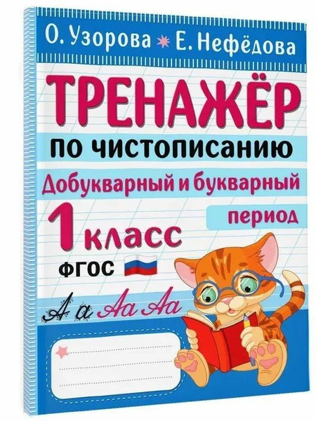 Тренажер по чистописанию. Добукварный и букварный период, 1 класс ...
