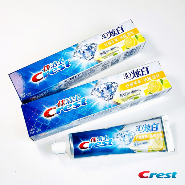 Crest 3D Отбеливающая зубная паста 120гр - купить с доставкой по ...
