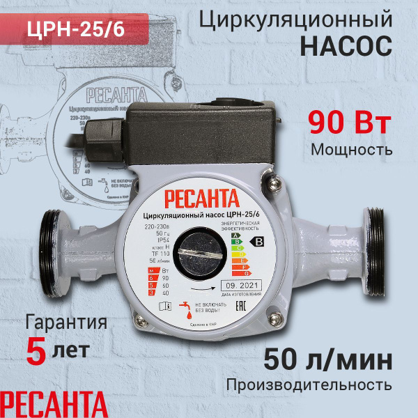 Циркуляционный насос Ресанта ЦРН-РЕС, 220 л/мин - купить по выгодной ...