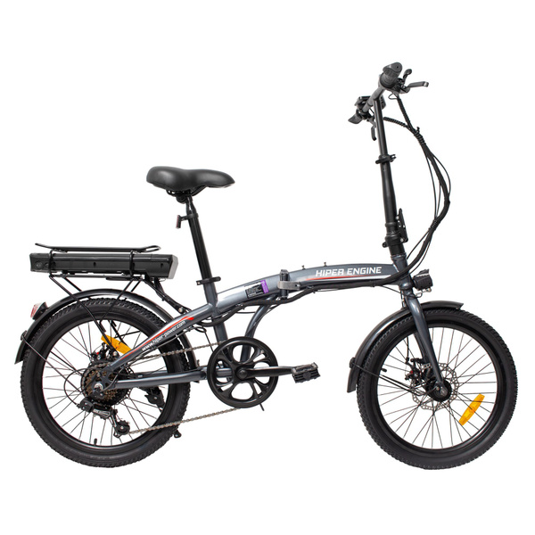 Электровелосипед HIPER ENGINE FOLD X1 SPACE GRAY 2023, 250 Вт, 25 км/ч ...