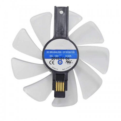 Вентилятор для видеокарт Sapphire Nitro CF1015H12D прозрачный с LED ...