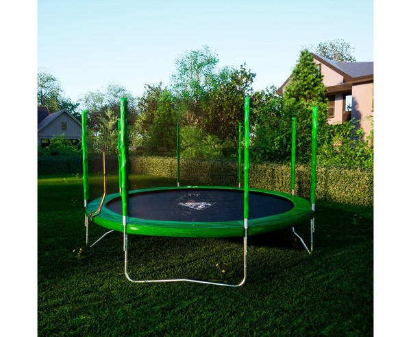 Батут каркасный DFC TRAMPOLINE FITNESS С СЕТКОЙ 14FT-TR-LG - купить по ...