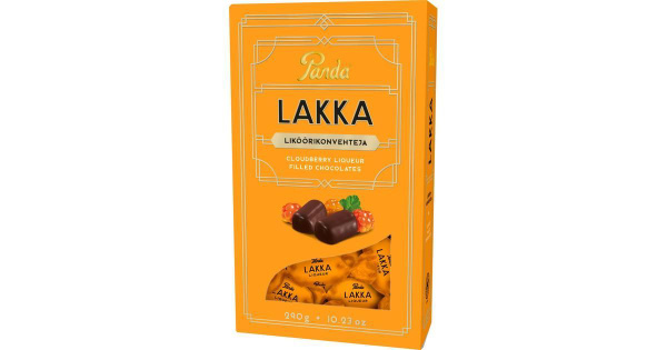 Конфеты ликер Panda LAKKA Liqueur со вкусом морошки 290 г (Из Финляндии ...