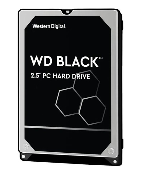 1000 ГБ Жесткий диск Western Digital WD Black 2,5" HDD 1 ТБ Внутренний ...